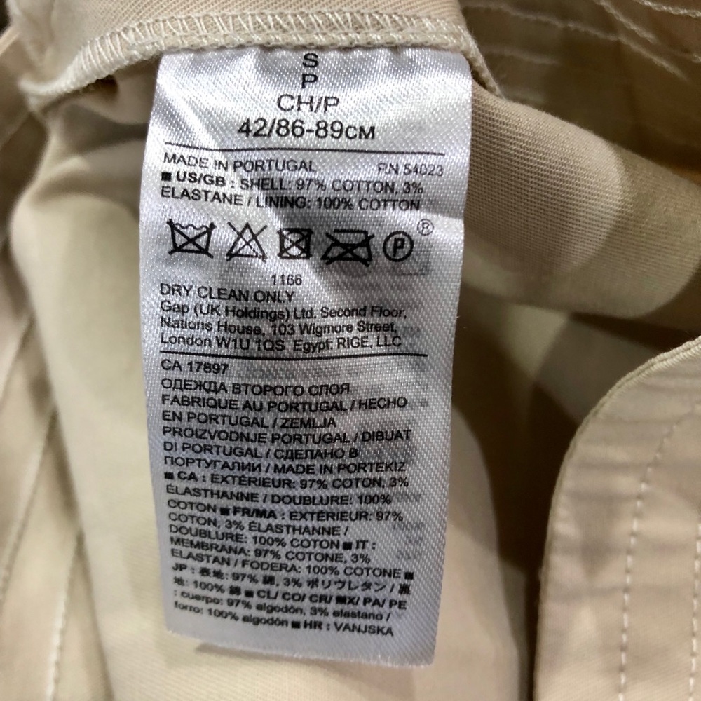 Banana Republic Flutter Sleeve twill Dress - Picture 5 of 5
